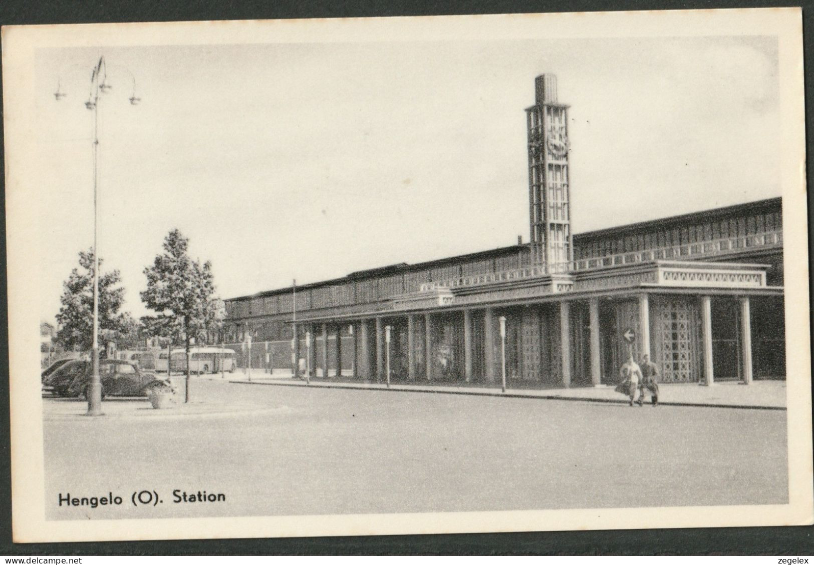 Hengelo (O) 1958 Station - Busstation - Hengelo (Ov)