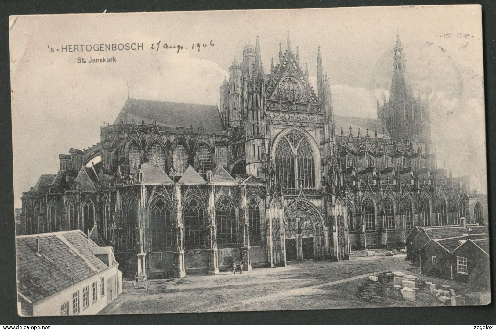 S Hertogenbosch 1906 - St. Janskerk  - 's-Hertogenbosch