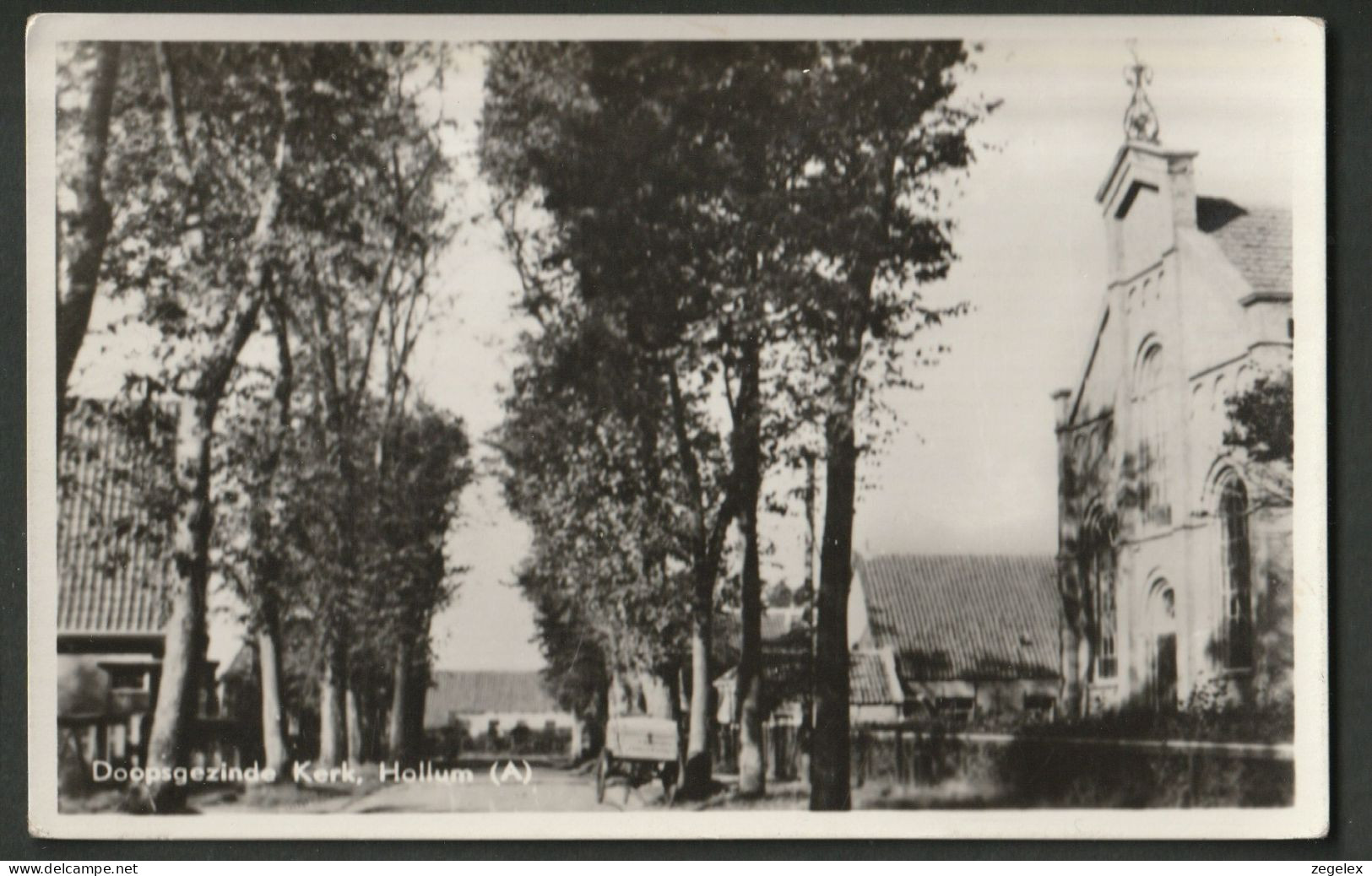 Hollum - (A) Doopsgezinde Kerk Rond 1958 - Ameland