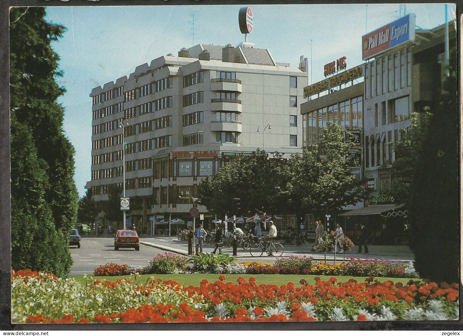 Eindhoven - Stationsplein En Winkelwoongebouw Seepaerdstad, Chinees Restaurant "Kota Radia", Heineken's Bier - Eindhoven