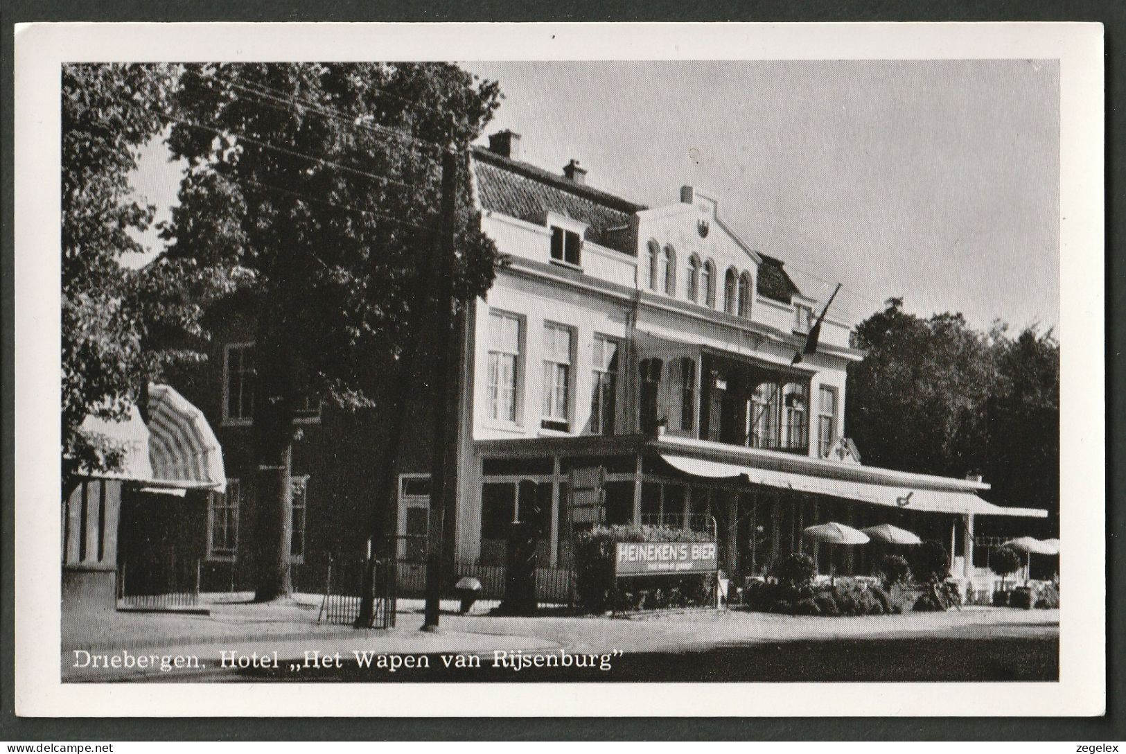 Driebergen  - Hotel "Het Wapen Van Rijsenburg" Heineken's Bier Fietsenrek - Driebergen – Rijsenburg