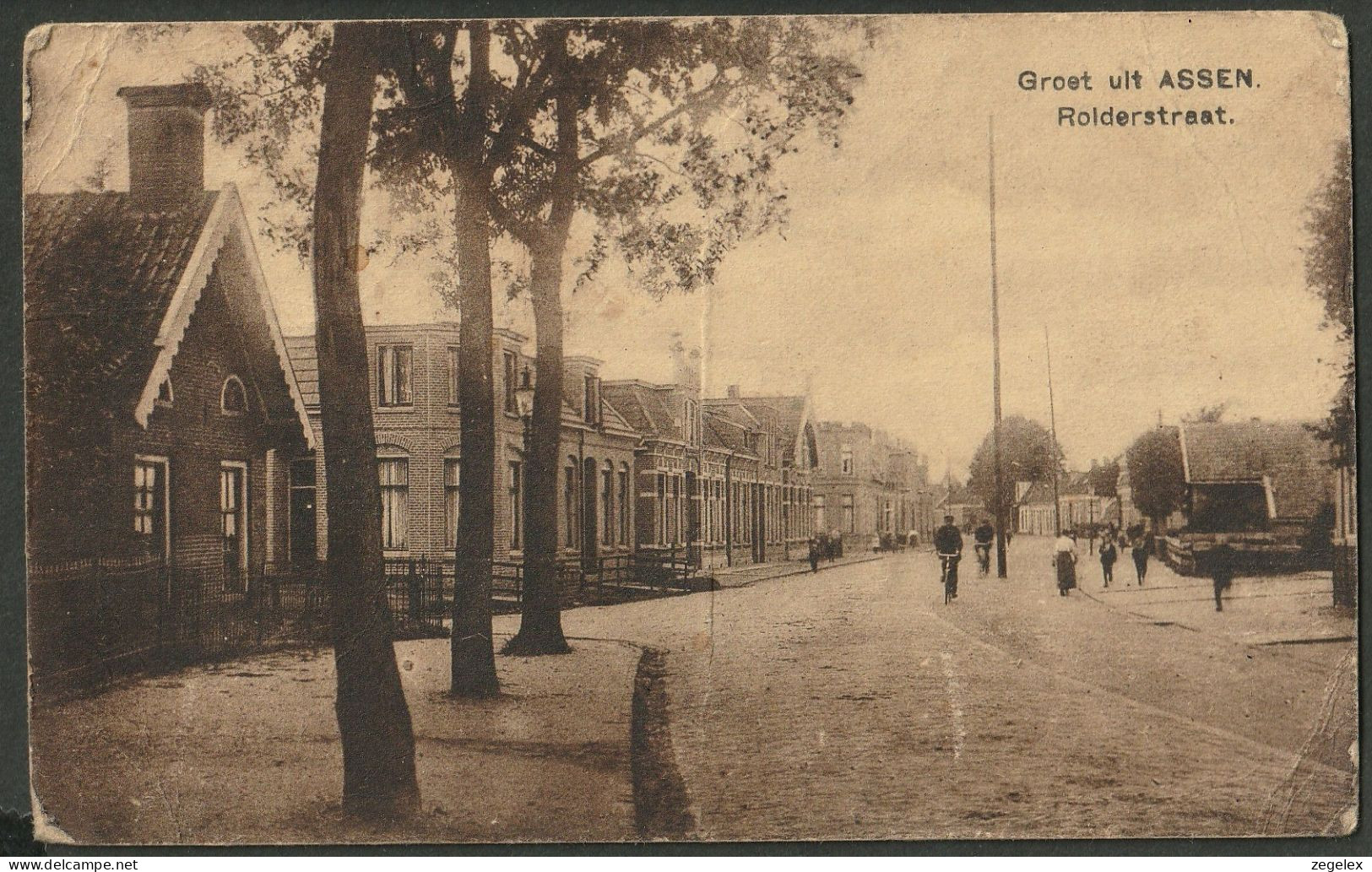 Assen - Rolderstraat - Straatleven - Assen