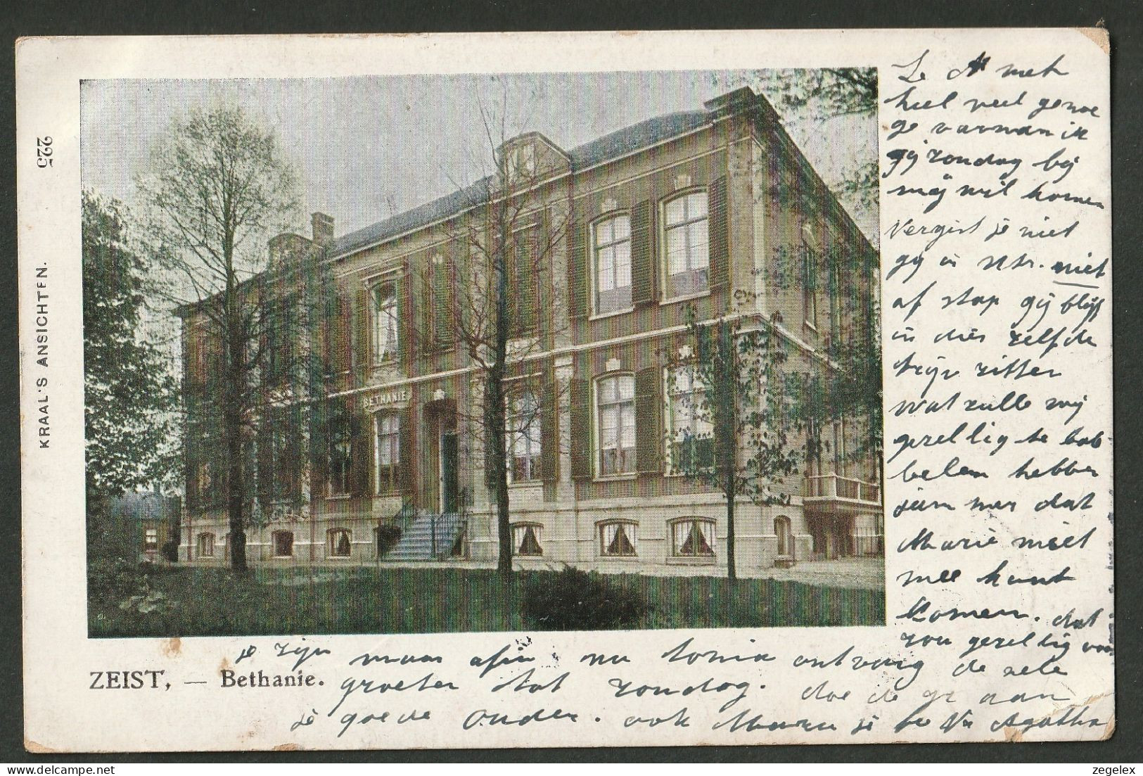 Zeist 1911 - Bethanie - Zeist