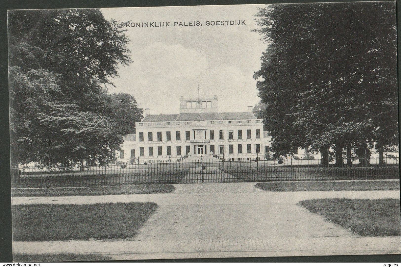 Soestdijk 1920 - Koninklijk Paleis - Baarn