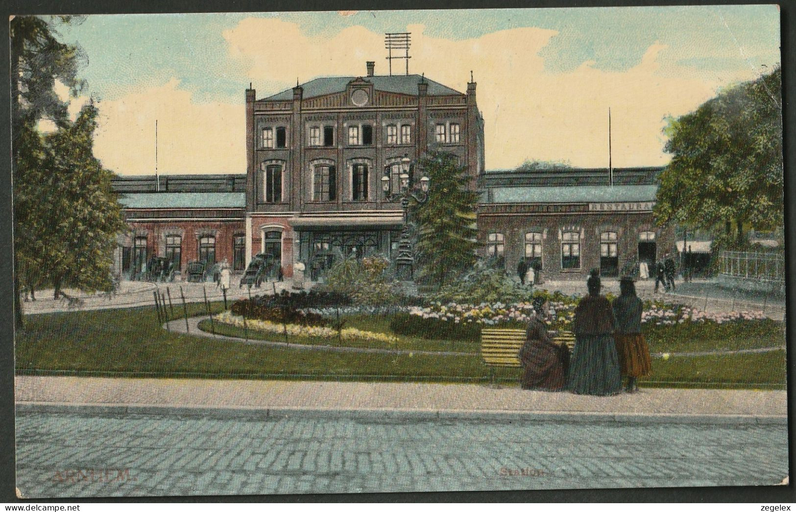 Arnhem 1908 - Station - Arnhem