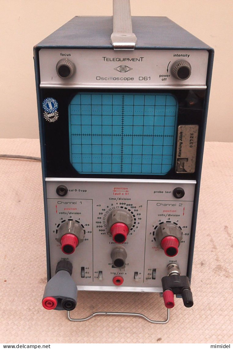 Oscilloscope Telequipment D61 - Other Components