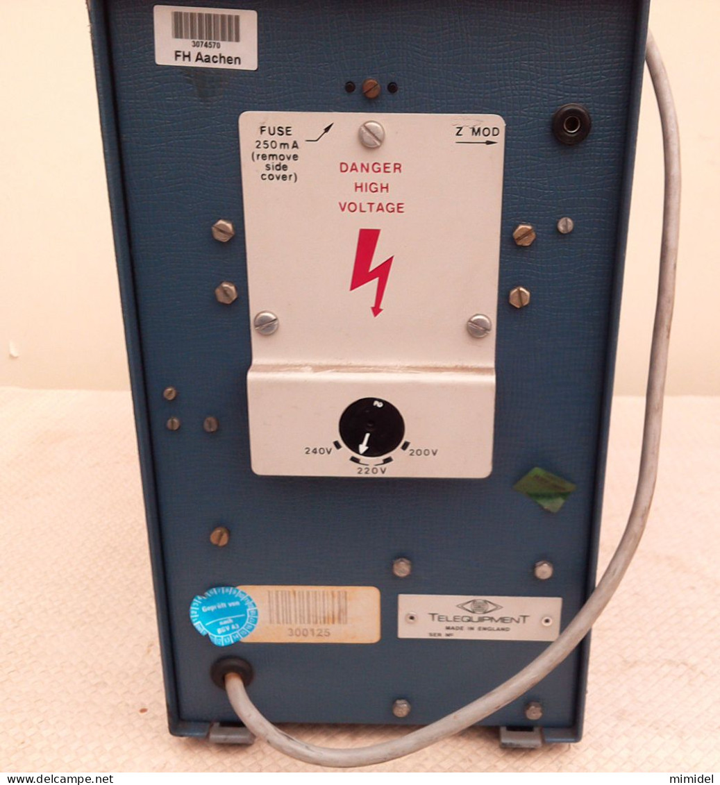 Oscilloscope Telequipment D61 - Other Components