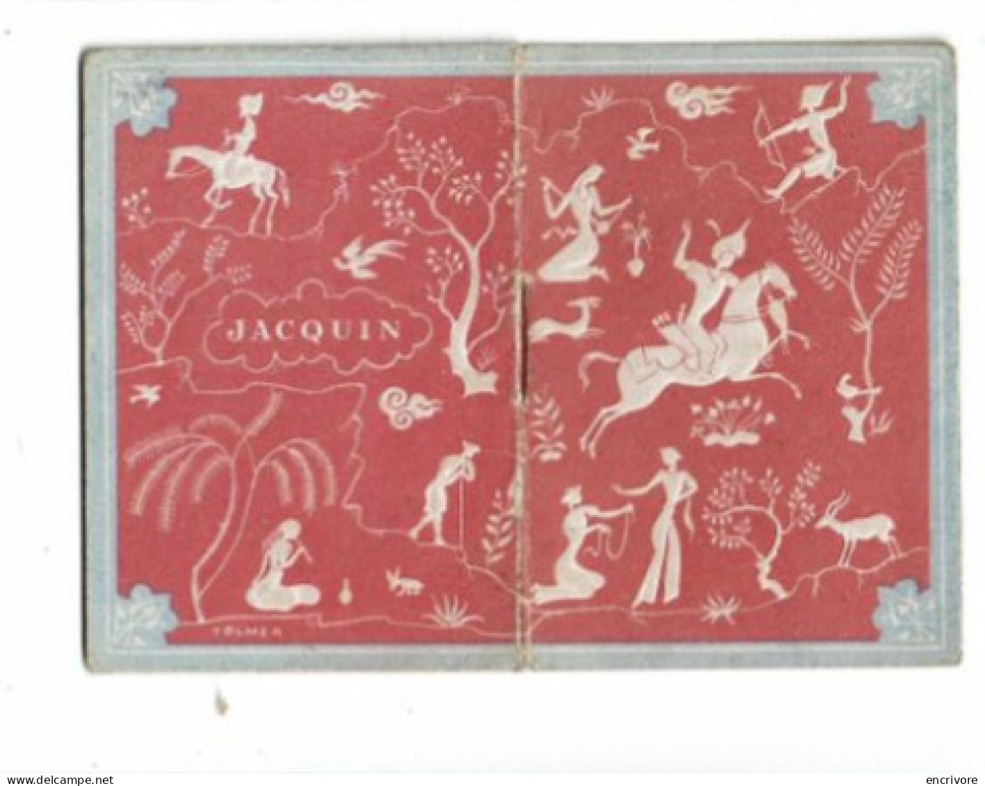 Calendrier Publicitaire 1939 JACQUIN CONFISEUR Histoire De La Dragée Tolmer éditeur - Formato Piccolo : 1921-40