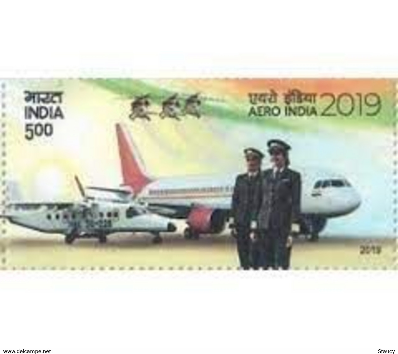 India 2019 AERO INDIA Rs.5.00 Stamp MNH - Neufs