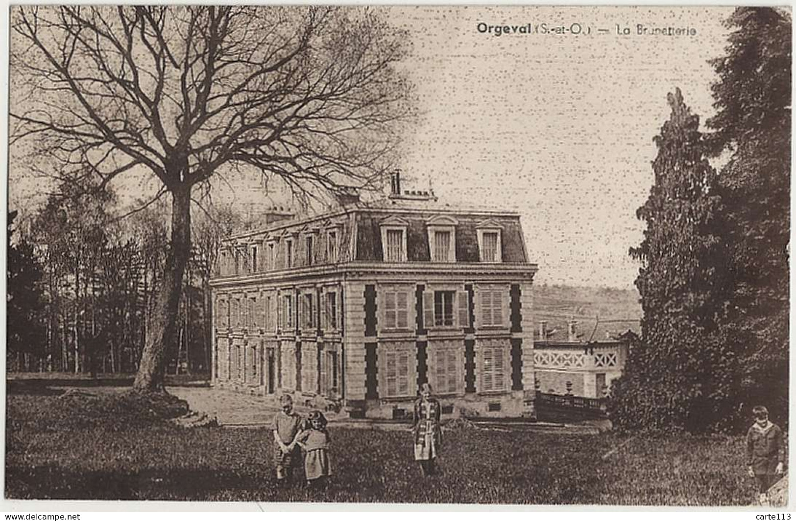78 - B31009CPA - ORGEVAL - La Bruneterie - Bon état - YVELINES - Orgeval