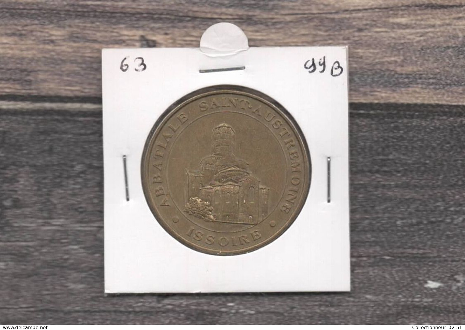 Monnaie De Paris : Abbatiale Saint-Austremoine - 1999 - Zonder Datum