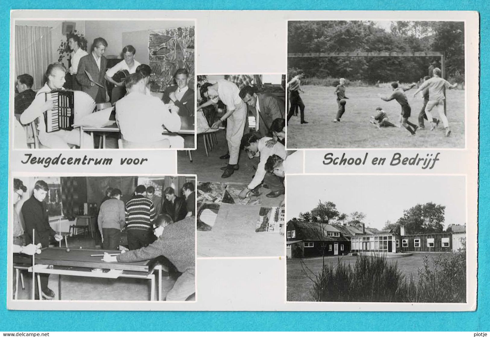 * Schoorl (Noord Holland - Nederland) * Jeugdcentrum Voor School En Bedrijf, Musique, Voetbal, Biljart, Billard - Schoorl