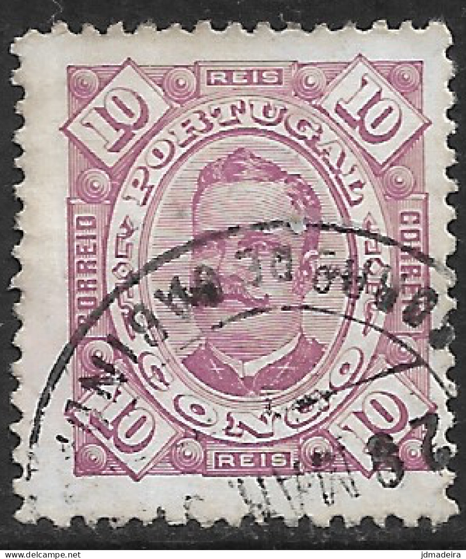 Portuguese Congo – 1894 King Carlos 10 Réis Used Stamp - Portugiesisch-Kongo