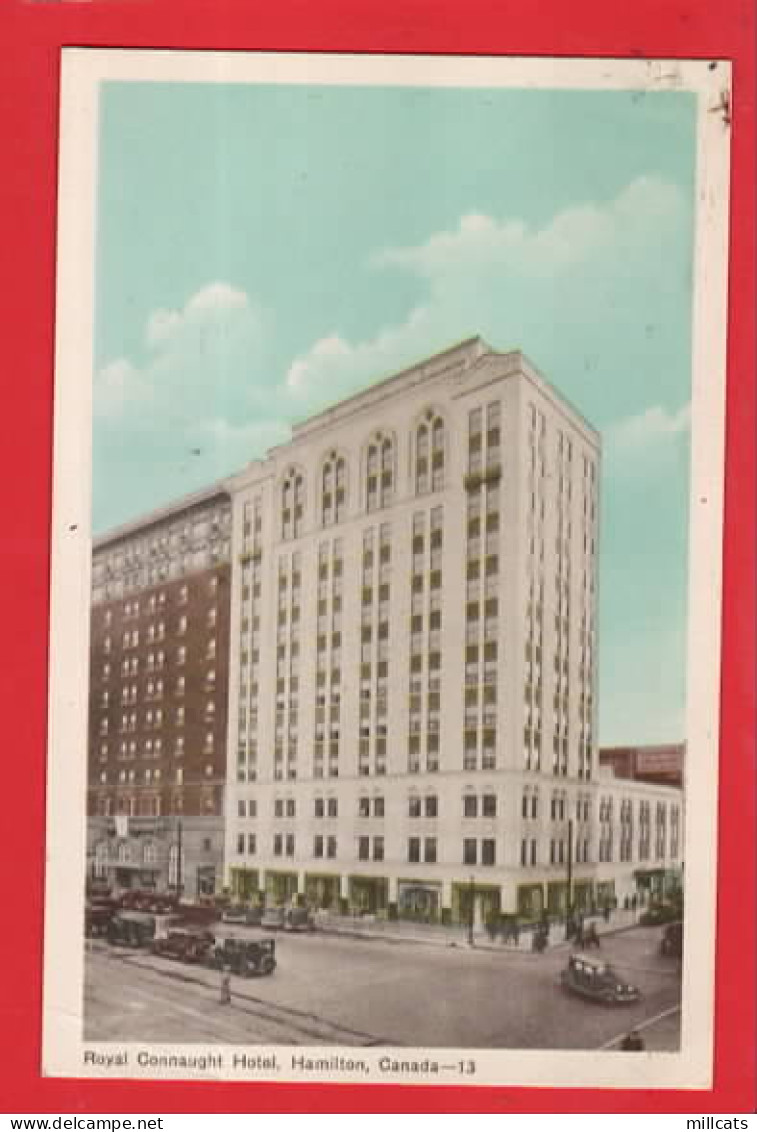 CANADA  ONT  HAMILTON    ROYAL CONNAUGHT HOTEL  Pu 1949 - Hamilton