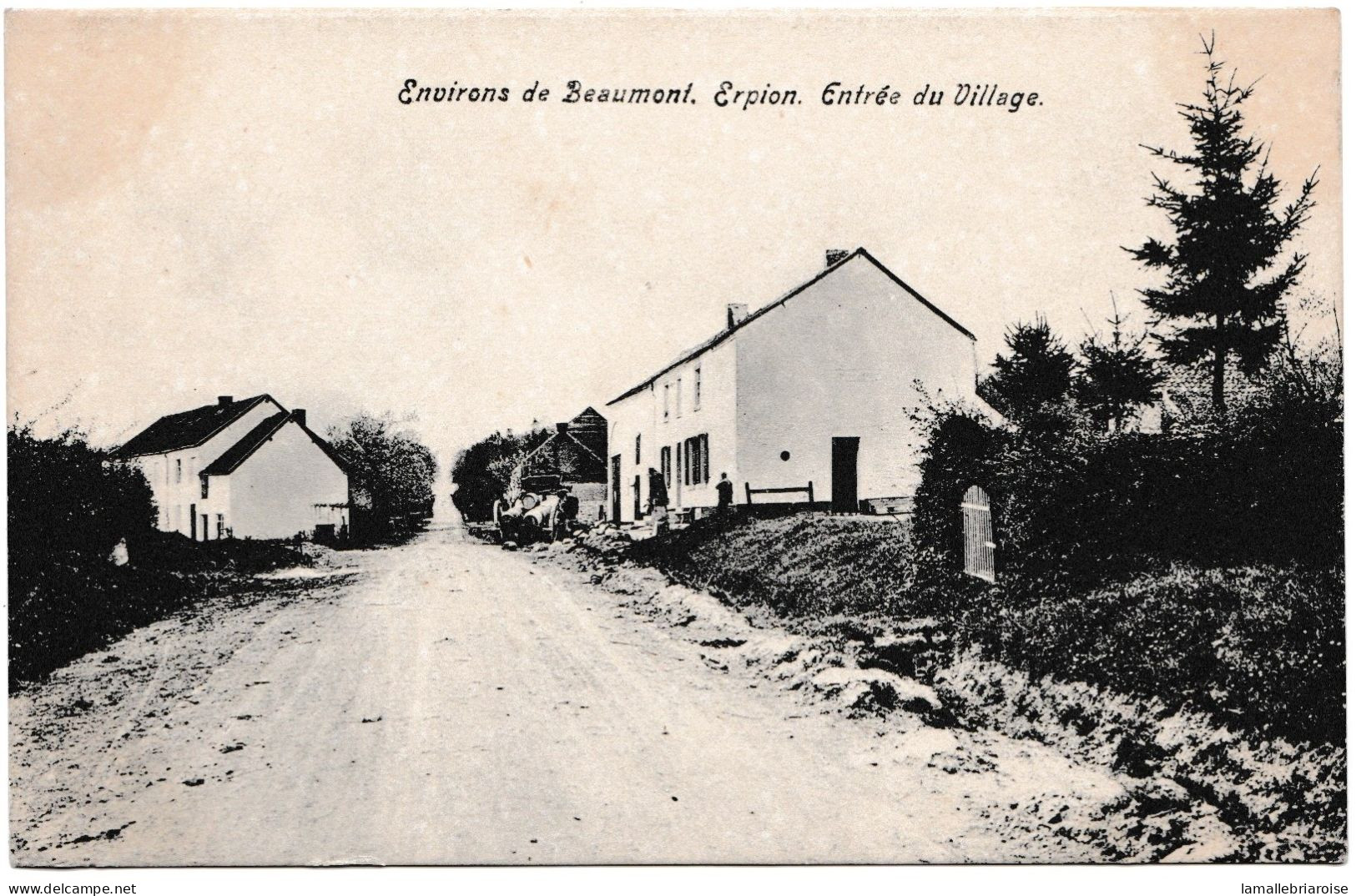 Belgique, Environs De Beaumont, Erpion, Entree Du Village - Froidchapelle