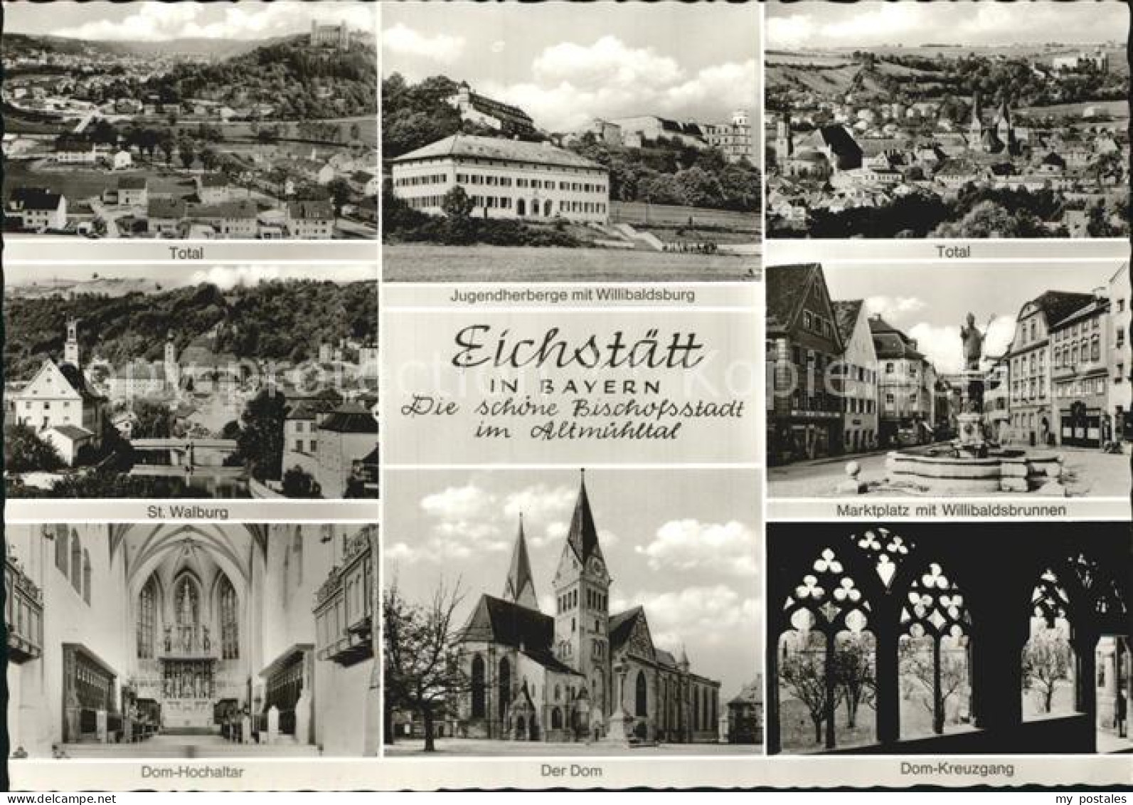 72405049 Eichstaett Oberbayern Bischofsstadt Altmuehltal St Walburg Dom Hochalta - Eichstaett