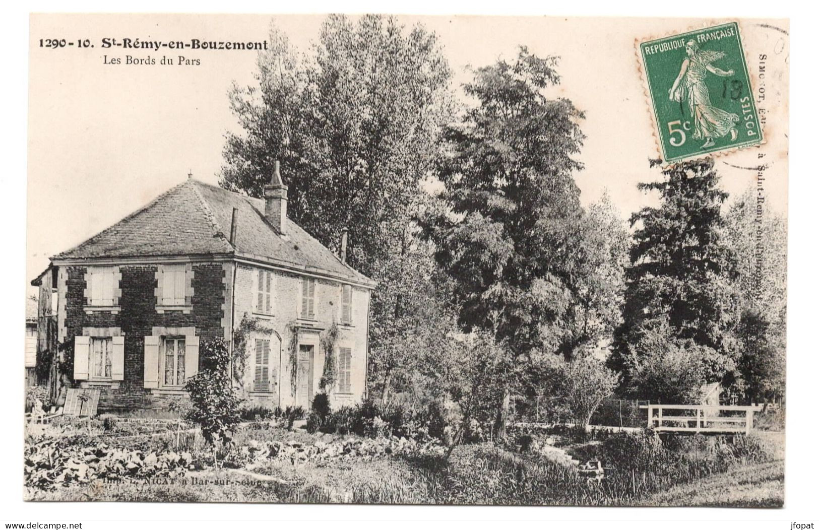 51 MARNE - SAINT REMY EN BOUZEMONT Les Bords Du Pars - Saint Remy En Bouzemont