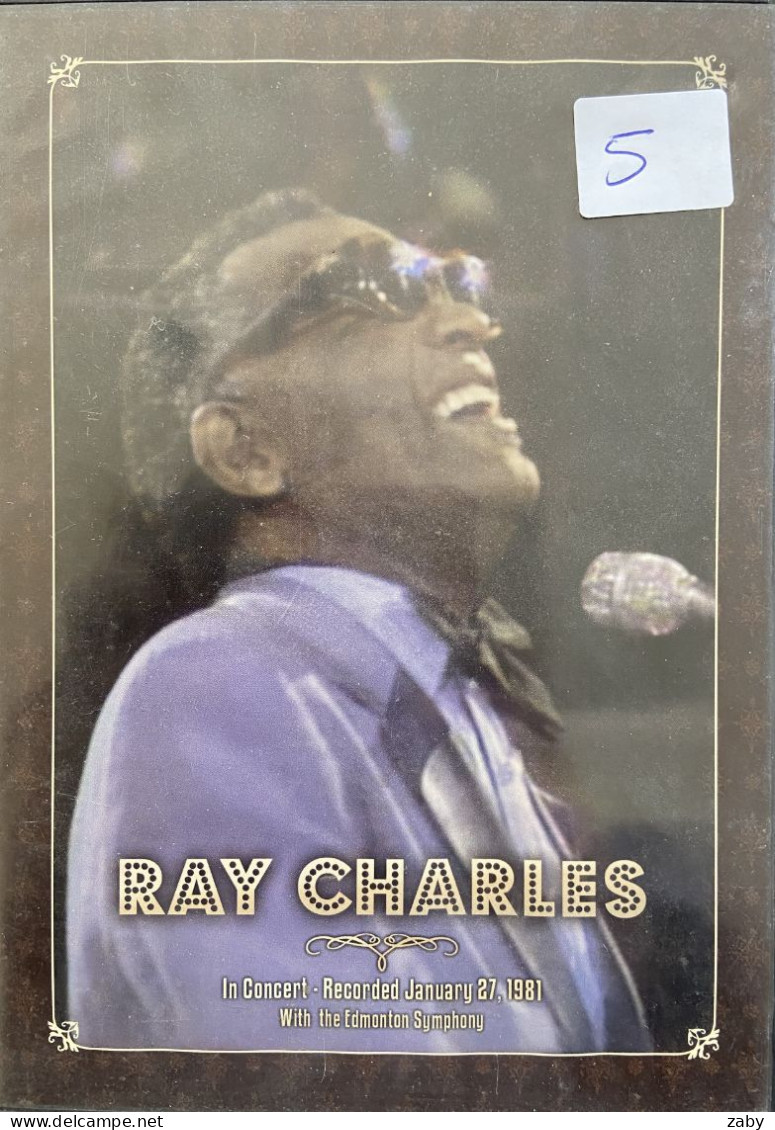 Ray Charles In Concert --recorded January 27, 1981 - Muziek DVD's