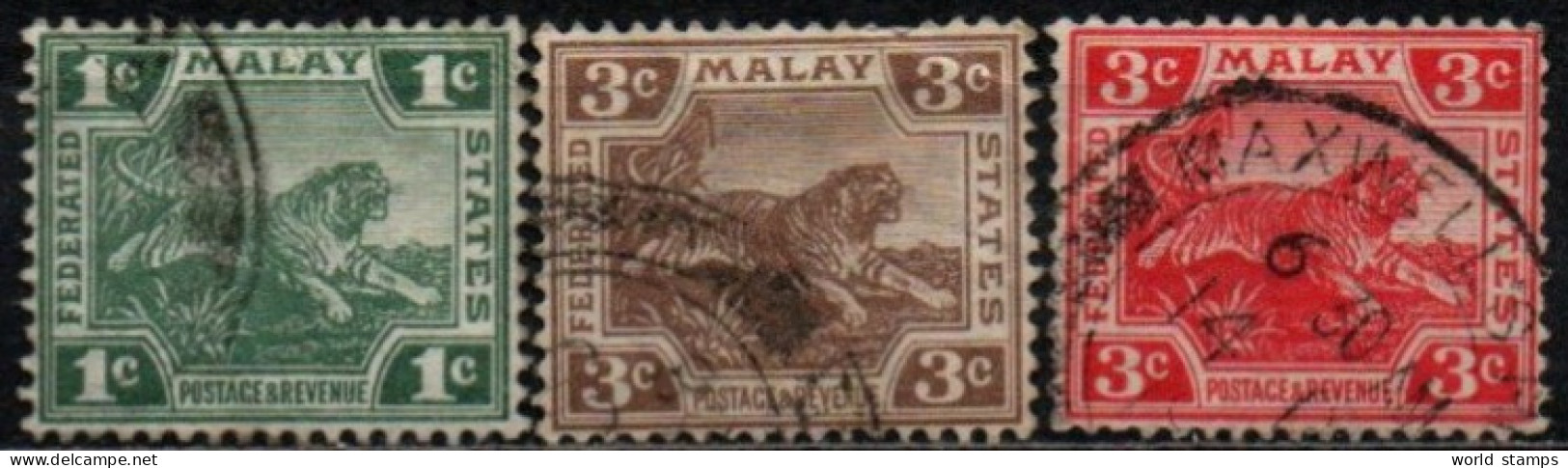 MALAY STATES 1906-22 O - Federated Malay States