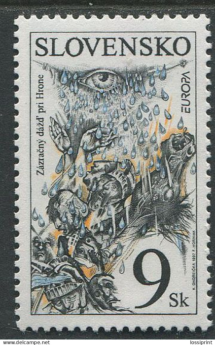 Slovakia:Unused Stamp EUROPA Cept 1997, MNH - 1997