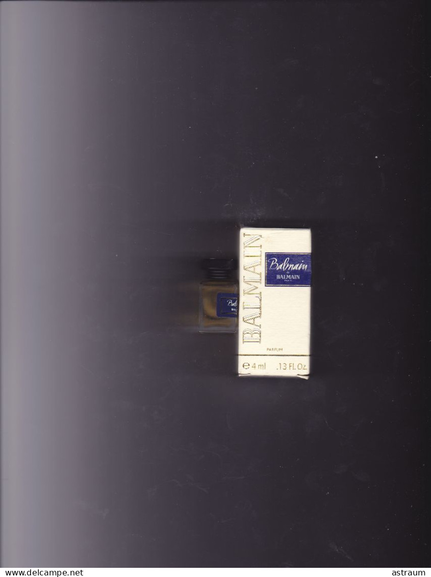 Miniature Vintage De Parfum - Balmain De Balmain - EDT - Pleine Avec Boite 4ml - Mignon Di Profumo Uomo (con Box)