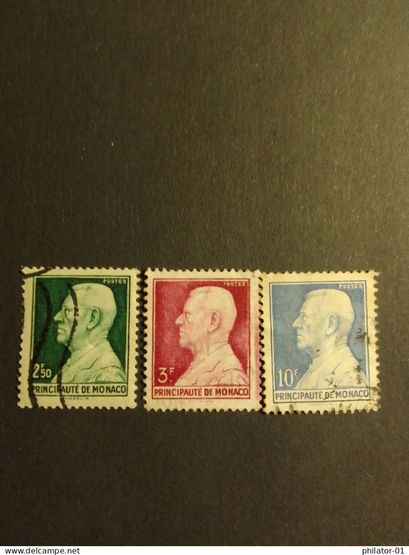 YT 281, 282, 284 - Used Stamps