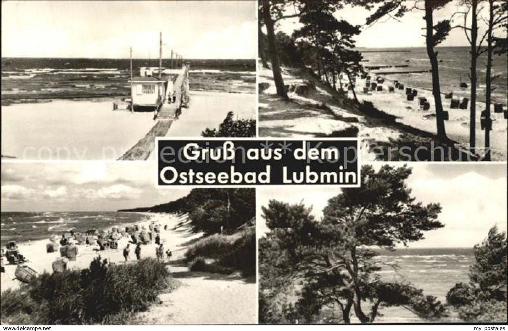 72401703 Lubmin Ostseebad Strandpartien Strandhaeuschen Meerblick Lubmin - Lubmin