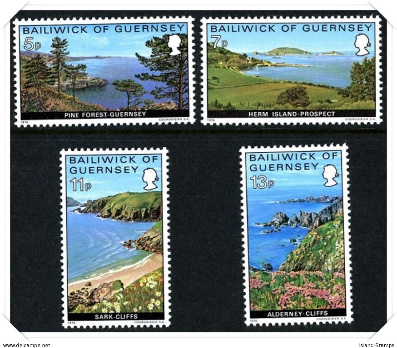 1976 Guernsey Views Unmounted Mint - Guernesey