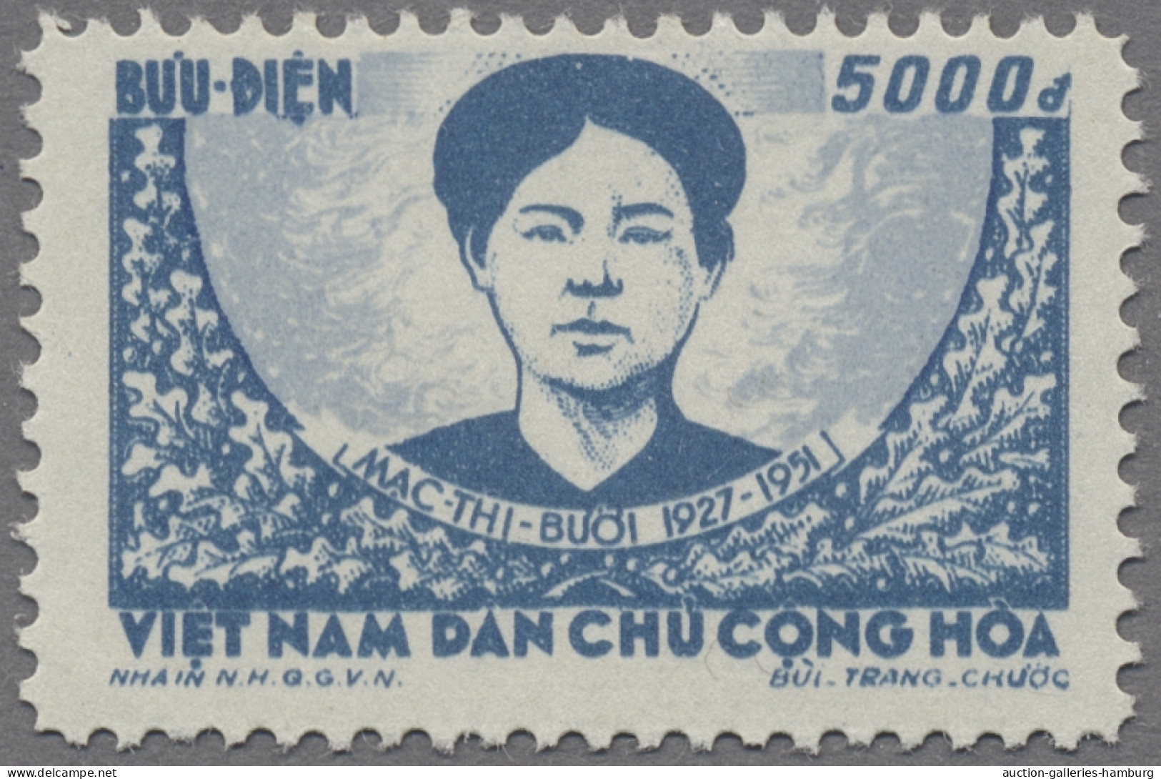 North-Vietnam: 1956, Michel 46-49, Without Gum As Issued, Luxus Quality, Very Sc - Viêt-Nam