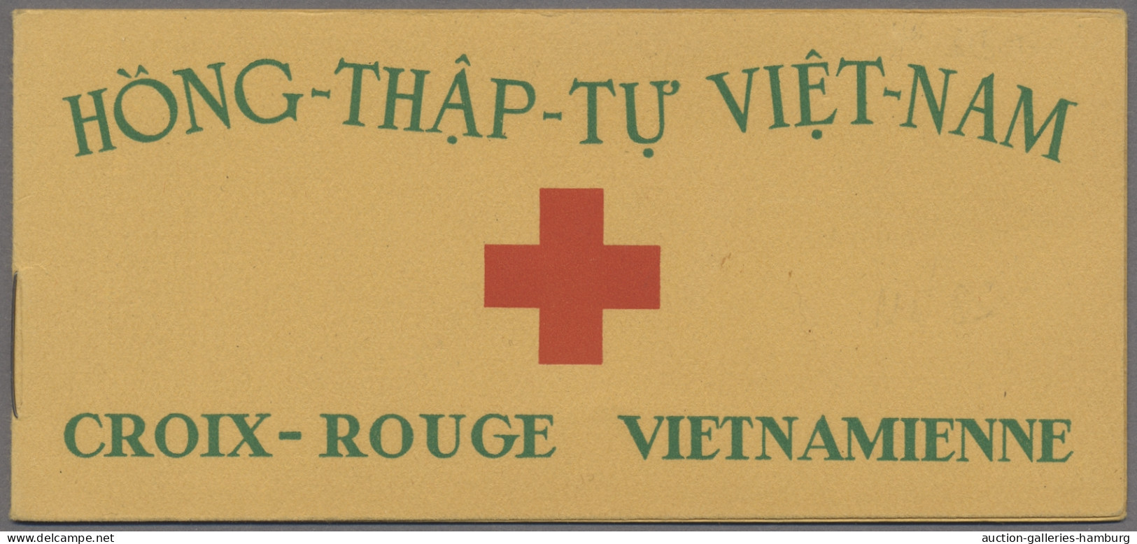 South-Vietnam (1951-1975): 1952-1972, Drei Gesuchte Markenheftchen In Tadelloser - Vietnam