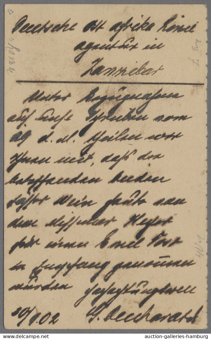 Kenia (British East Africa): 1902, Königin Viktoria Im Oval, Half Anna, Fragetei - Afrique Orientale Britannique