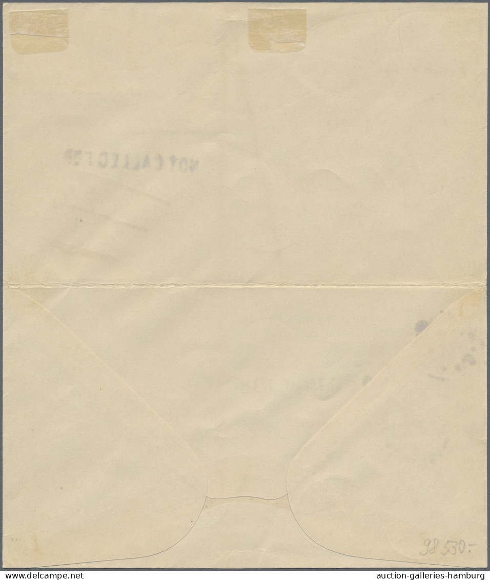 Canada: 1930/1931, 25 June 1930-24 March 1931, Registered Airmail Cover (opened - Lettres & Documents