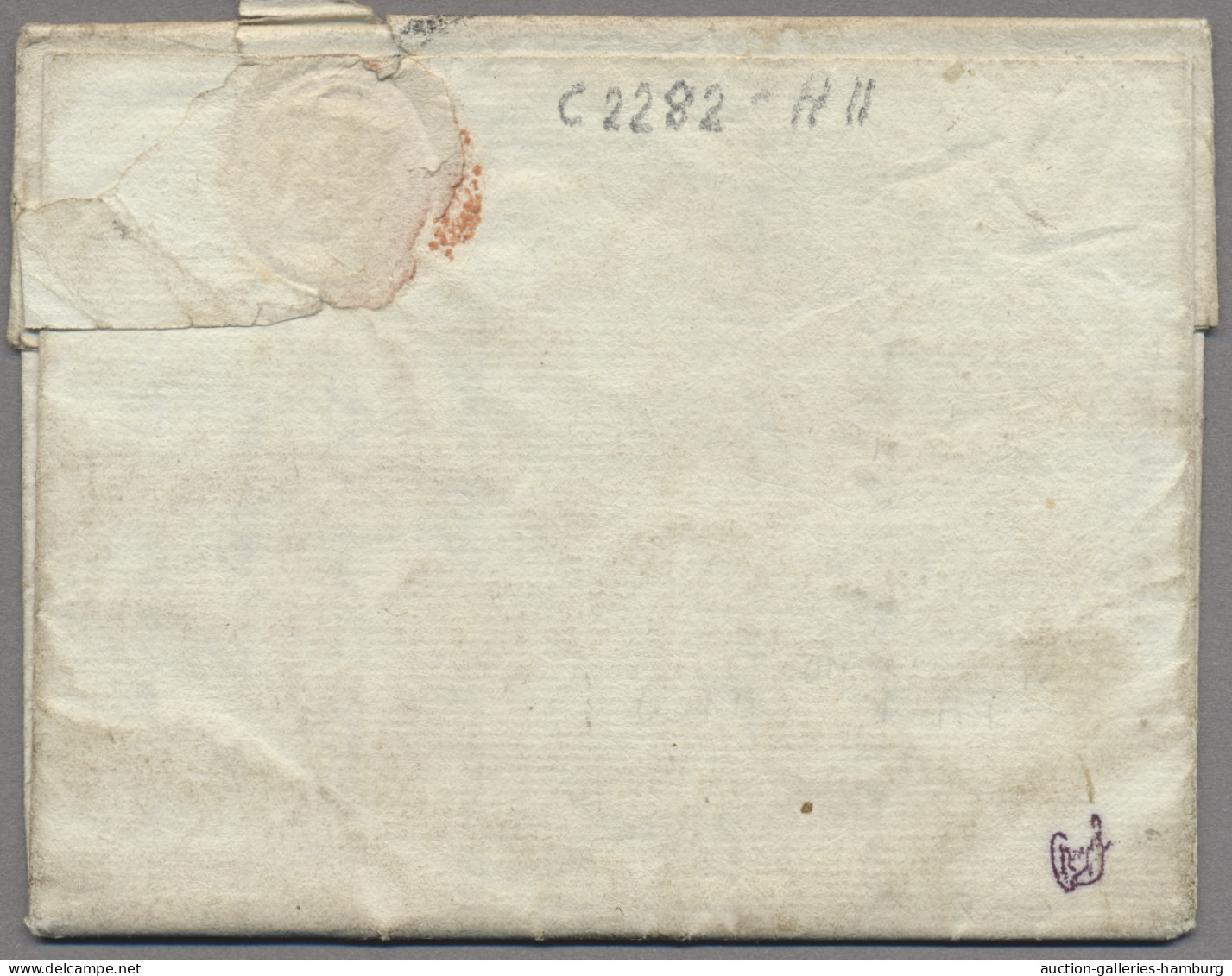 France -  Pre Adhesives  / Stampless Covers: 1795, 29.März, Brief Aus Paris Dati - 1801-1848: Precursores XIX