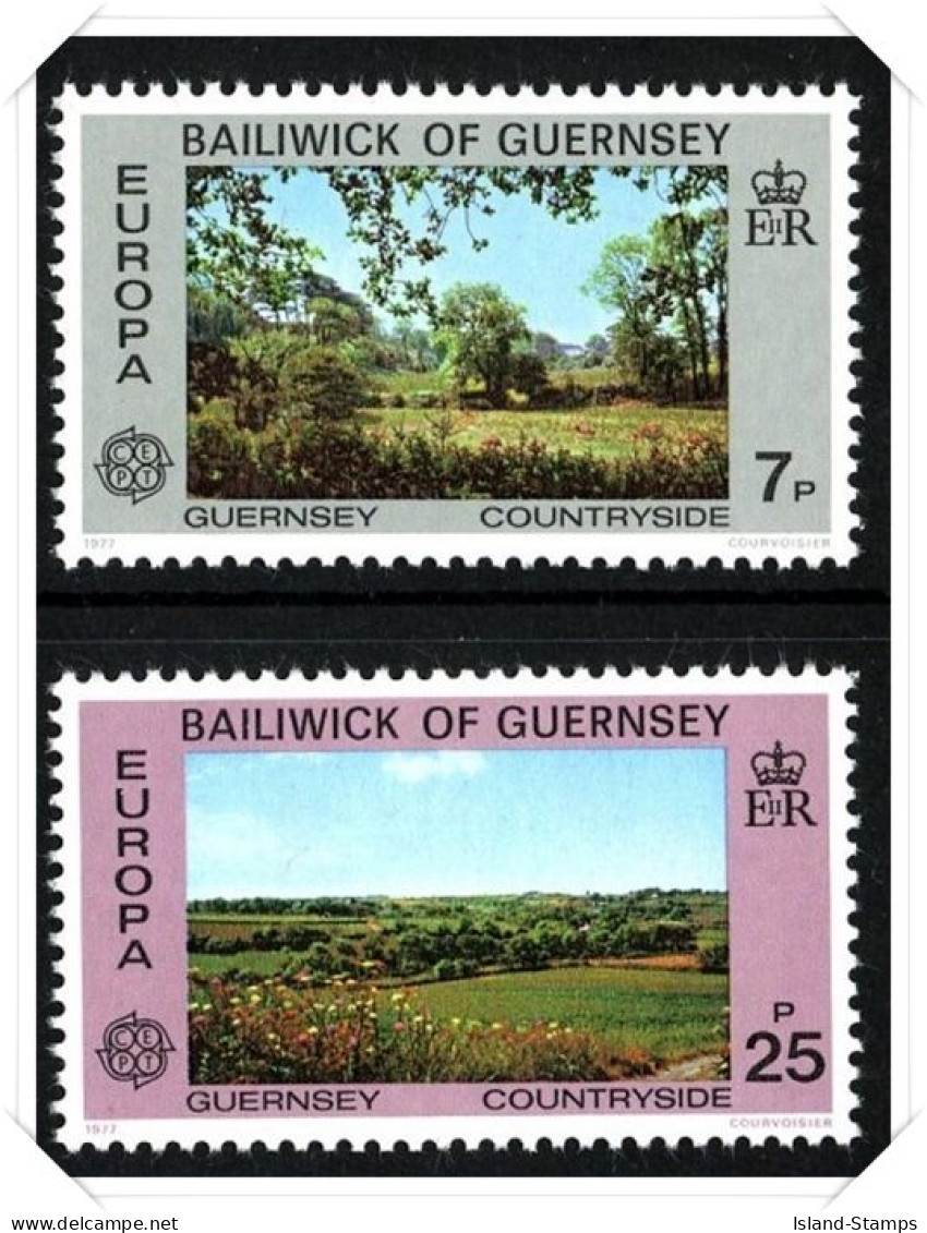 1977 Europa Landscapes Unmounted Mint - Guernesey