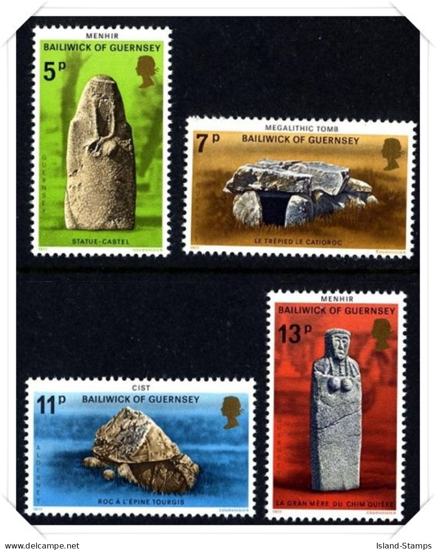 1977 Prehistoric Monuments Unmounted Mint - Guernesey