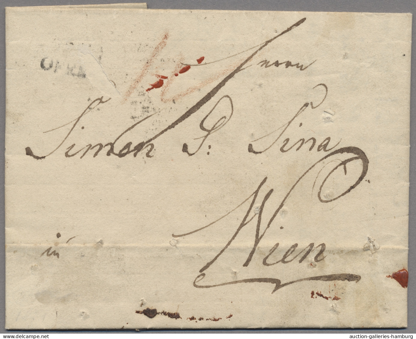 Greece -  Pre Adhesives  / Stampless Covers: 1831, OCT 15, Disinfected Mail, EL - ...-1861 Prephilately