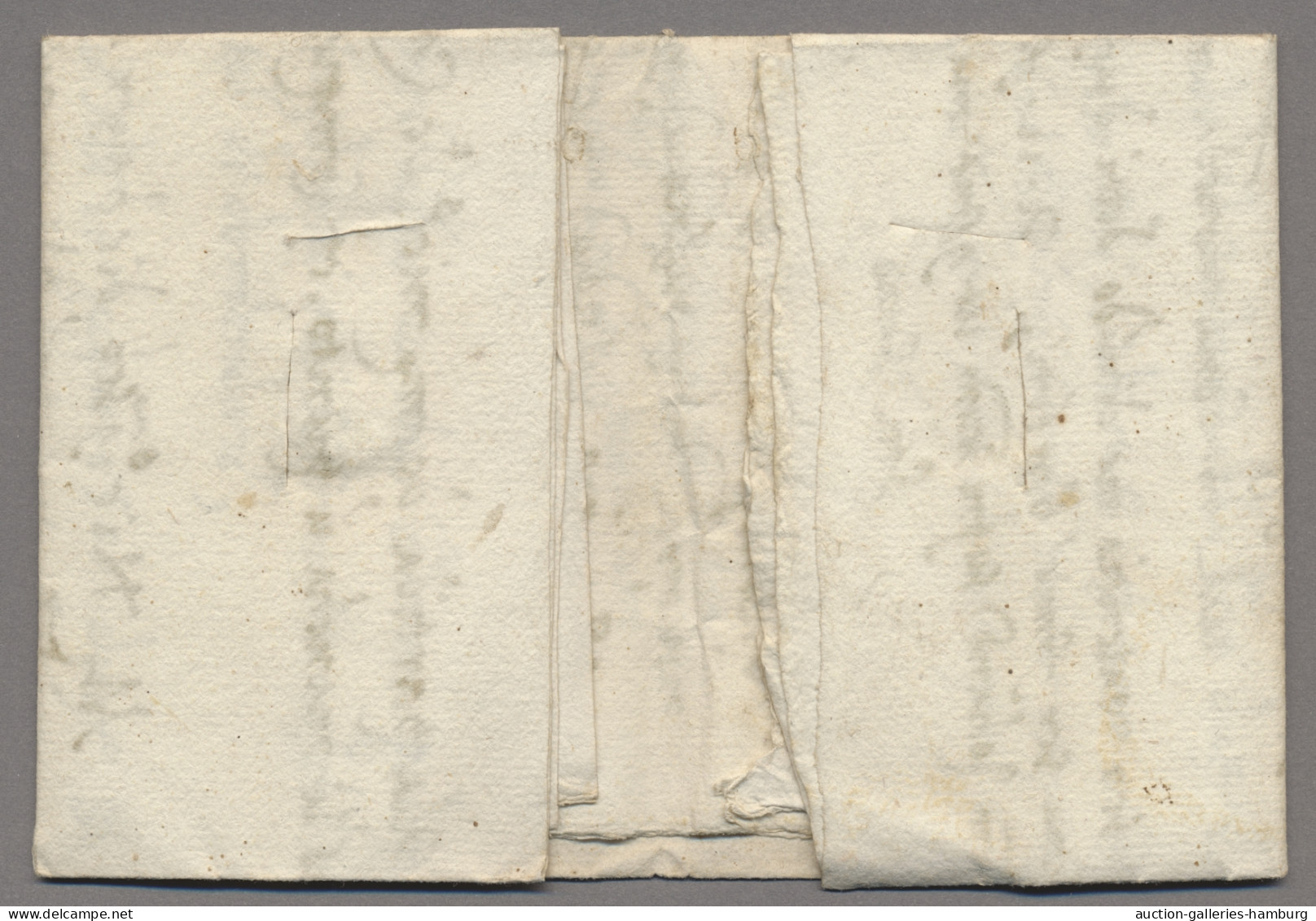 Italy -  Pre Adhesives  / Stampless Covers: 1504, EL With Sender`s Paper Seal BR - 1. ...-1850 Prephilately