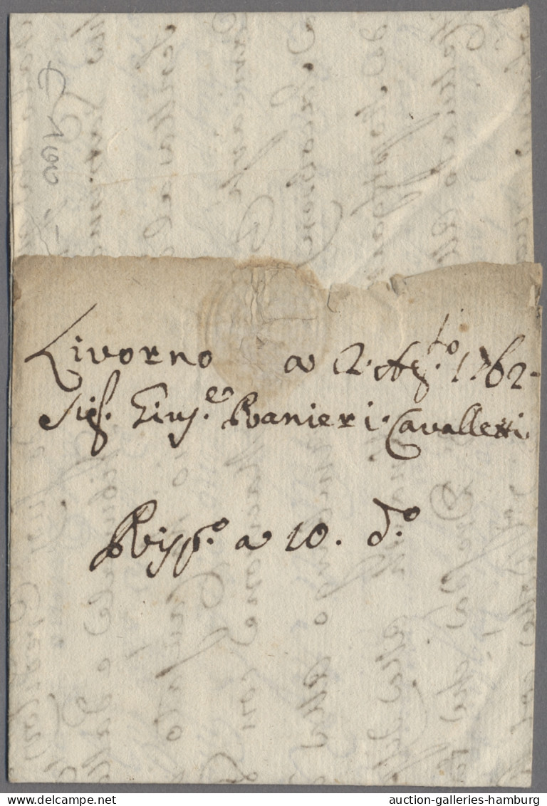 Italy -  Pre Adhesives  / Stampless Covers: 1762-1803, Postbüro Des Königreiches - ...-1850 Préphilatélie