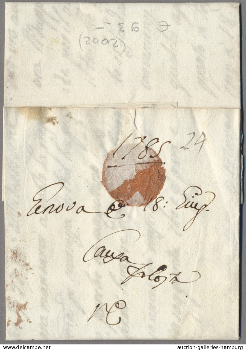 Italy -  Pre Adhesives  / Stampless Covers: 1762-1803, Postbüro Des Königreiches - ...-1850 Préphilatélie