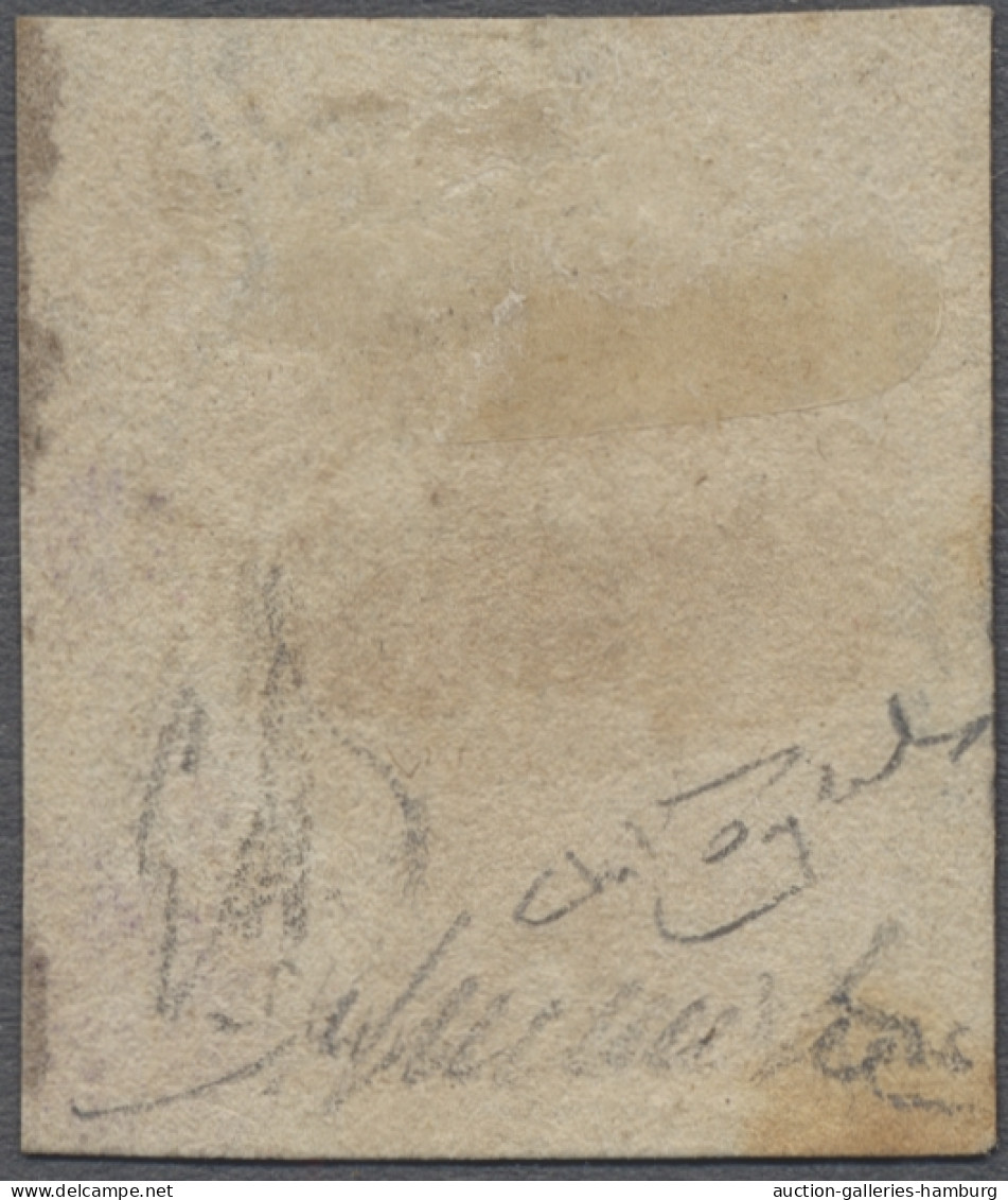 Italian States - Naples: 1858, Mi.No. 7, "50 Grana", Used In Very Fine Quality, - Nápoles