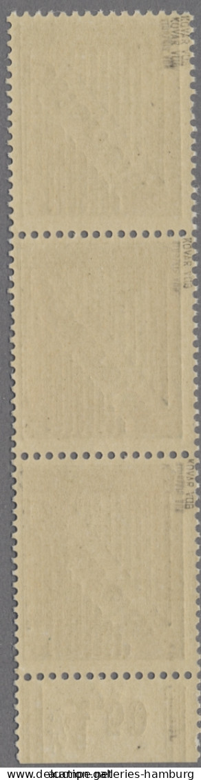 Österreich: 1945, III. Wiener Aushilfsausgabe 5 Pfg. Im Senkrechtem, Tadellos Po - Unused Stamps