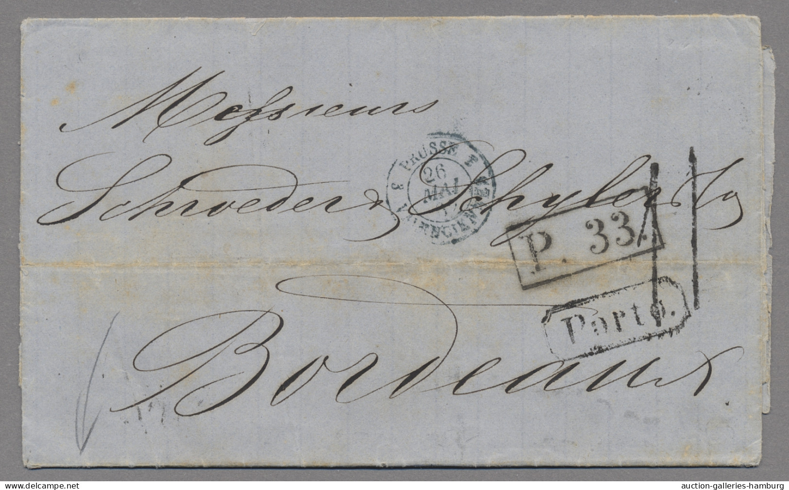 Russia -  Pre Adhesives  / Stampless Covers: 1862-1904, Vier Markenlose Briefe I - ...-1857 Prefilatelia