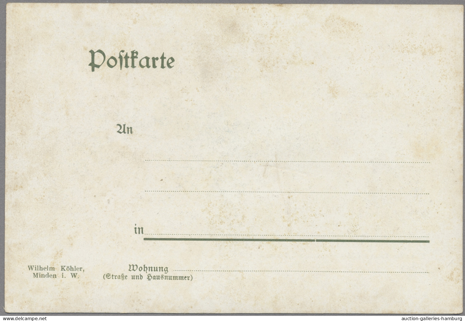Ansichtskarten: Deutschland: DEUTSCH-SÜDWESTAFRIKA, 1905ff., Zwei AK-Editionen, - Otros & Sin Clasificación