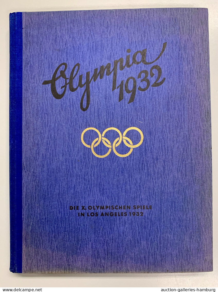Thematics: Olympic Games: 1924-1932, Drei Vollständige Sammelbände Mit Reichhalt - Autres & Non Classés