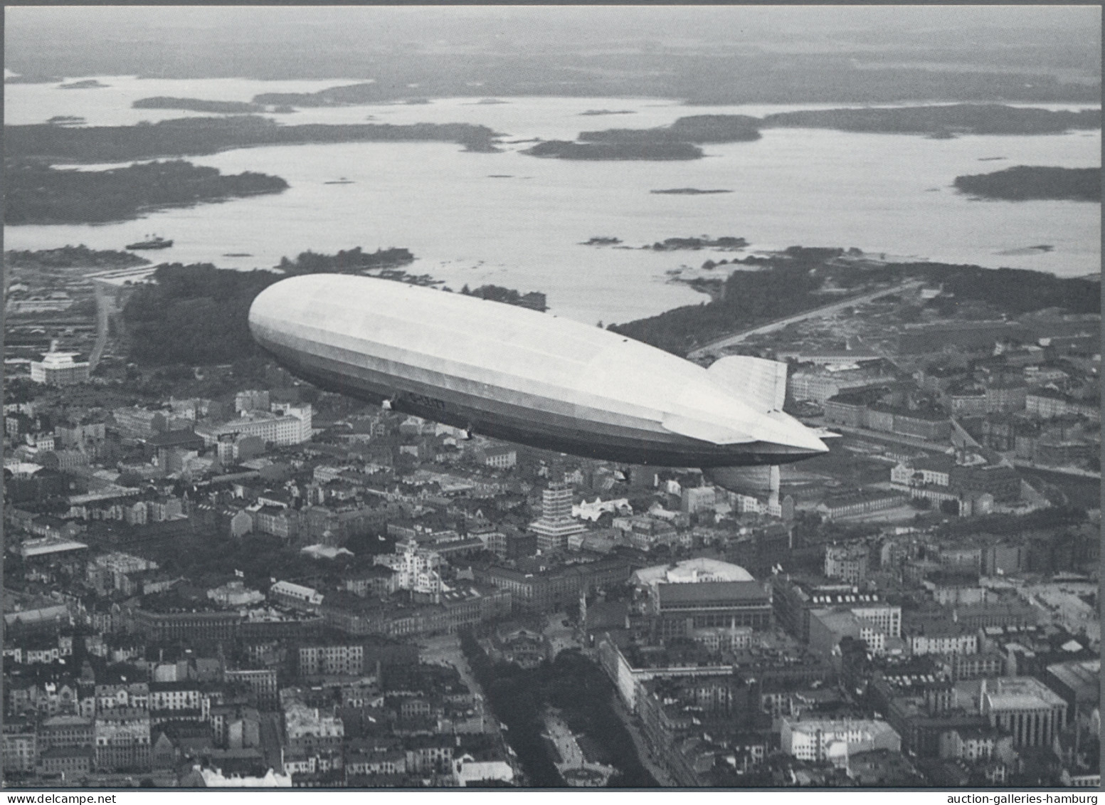 Zeppelin Mail - Europe: 1930, Ostseefahrt, Finnische Zeppelin-Sondermarke Als EF - Europe (Other)