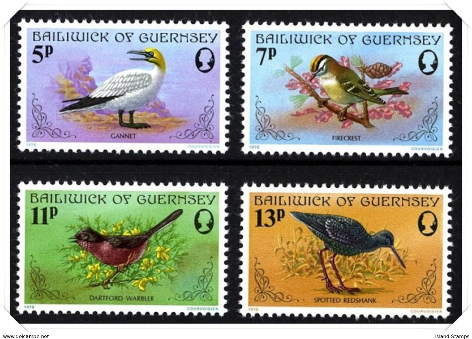 1978 Birds Unmounted Mint - Guernesey