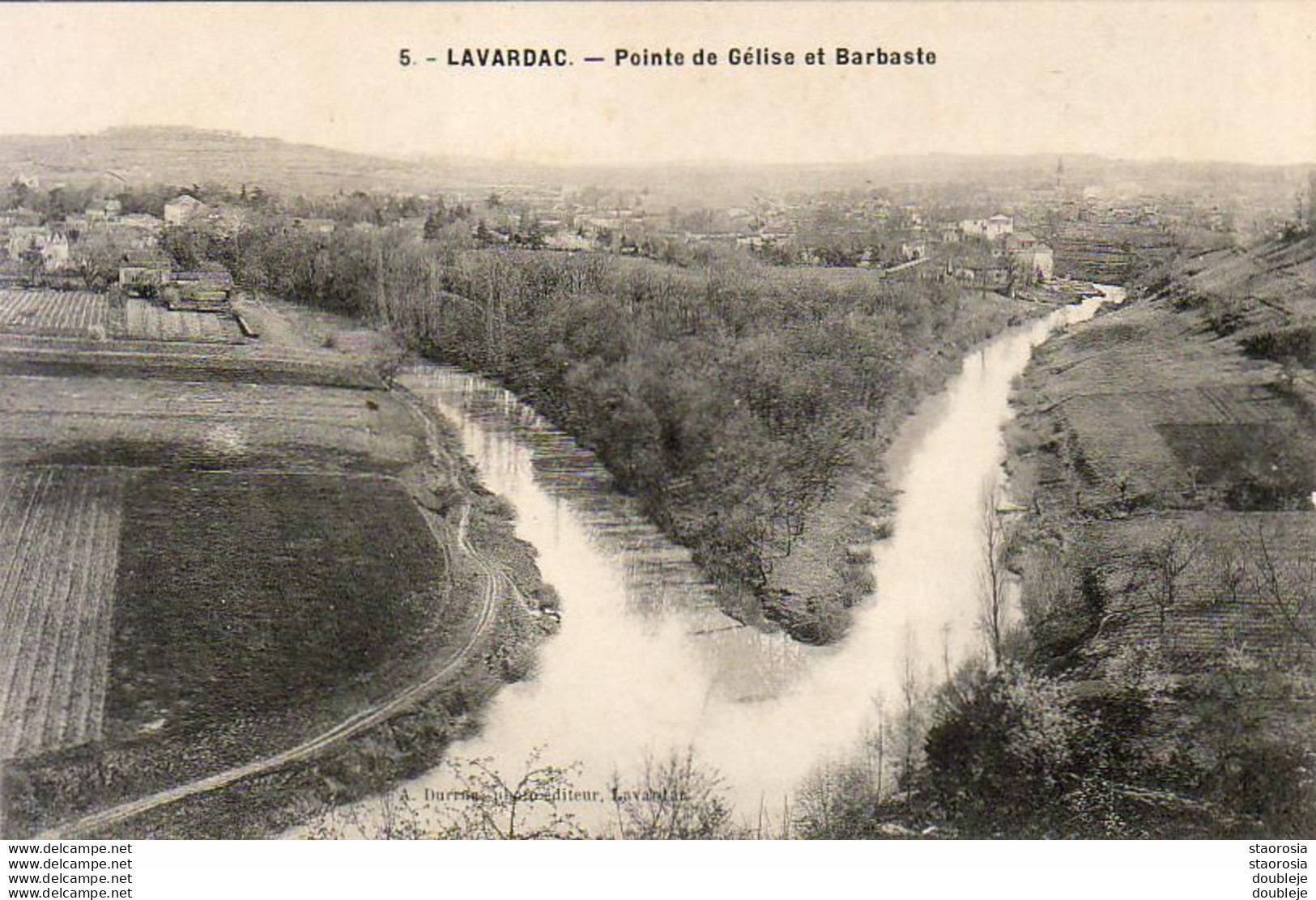 D47  LAVARDAC  Pointe De Gélise Et Barbaste - Lavardac
