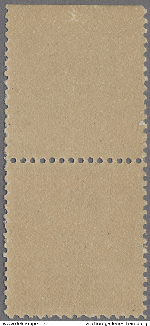 Bayern - Marken Und Briefe: 1912, Halbamtliche Flugmarke, 25 Pf. Dunkelpreußisch - Other & Unclassified