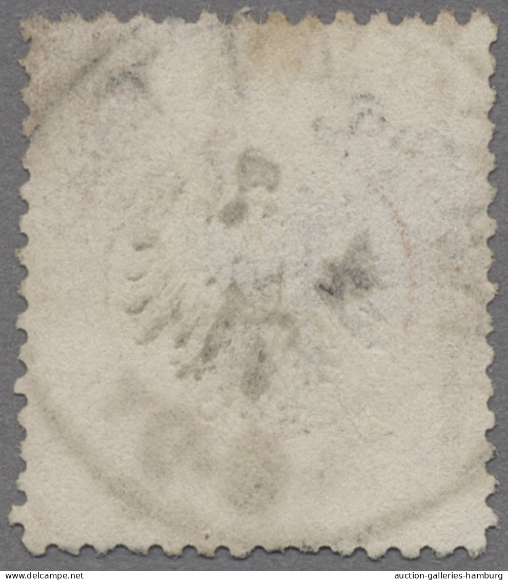 Deutsches Reich - Brustschild: 1872, Kleiner Brustschild 2 Kreuzer Orange, Mit D - Used Stamps