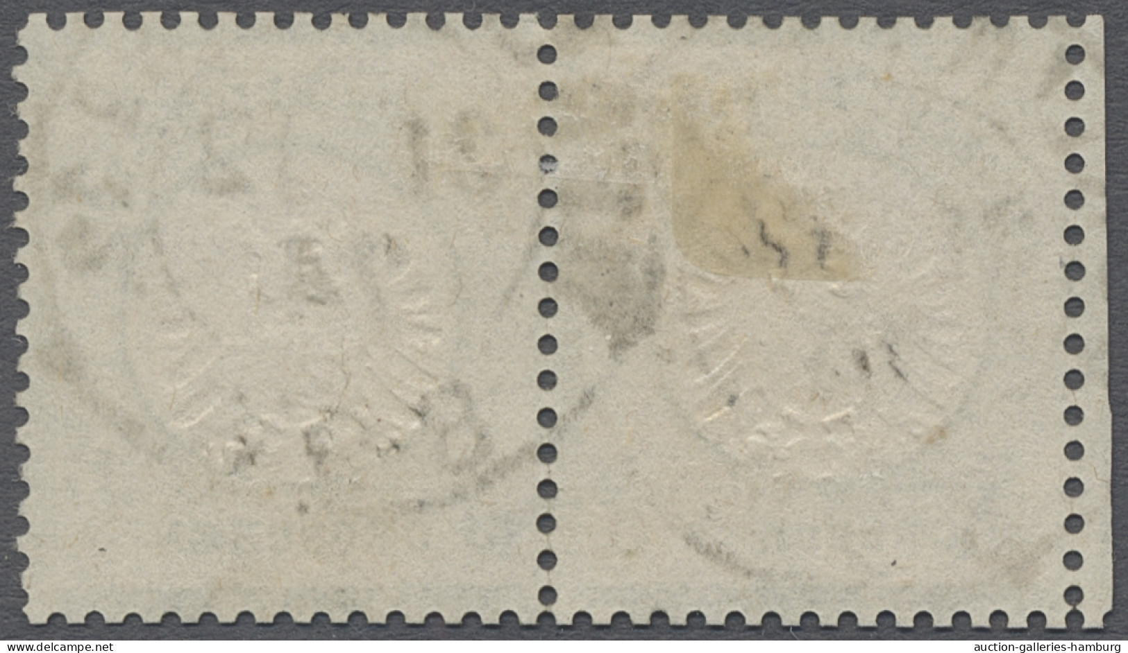 Deutsches Reich - Brustschild: 1872, Großer Brustschild 1/3 Groschen Gelblichgrü - Used Stamps